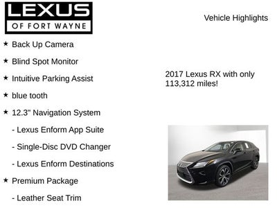 2017 Lexus RX 350