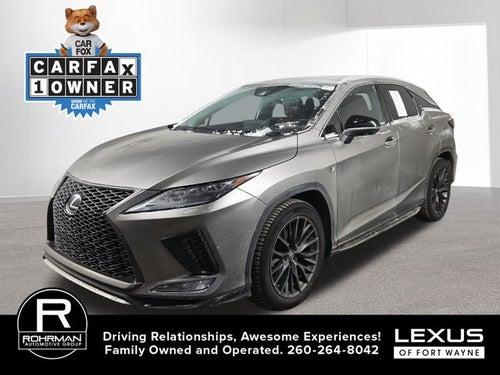 2022 Lexus RX 350 F Sport Handling