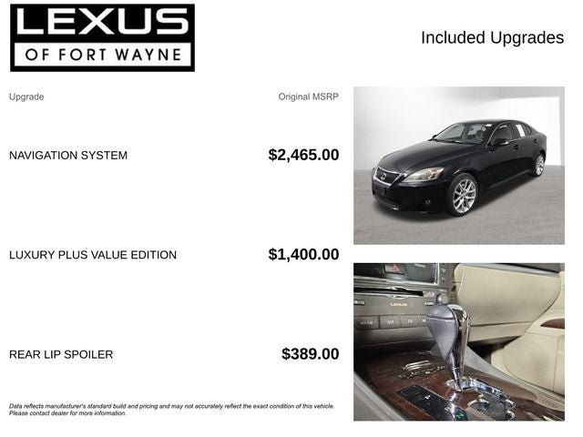 2012 Lexus IS 350