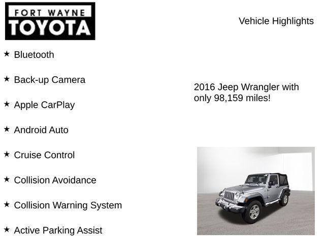 2016 Jeep Wrangler Sport