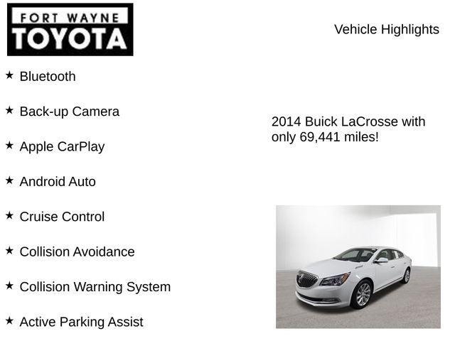 2014 Buick LaCrosse Leather Group