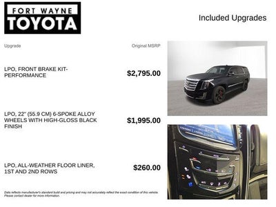 2019 Cadillac Escalade Platinum Edition