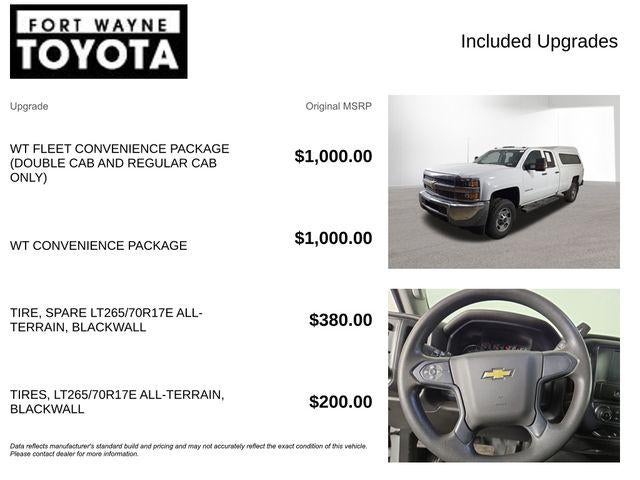 2019 Chevrolet Silverado 2500HD Work Truck