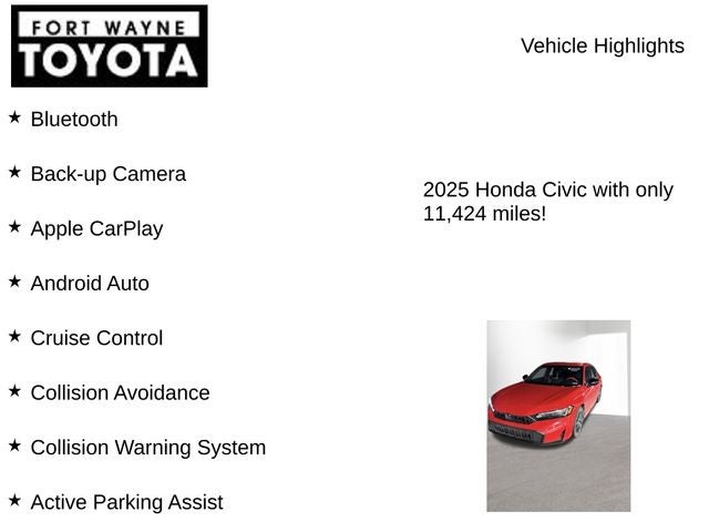 2025 Honda Civic Sport