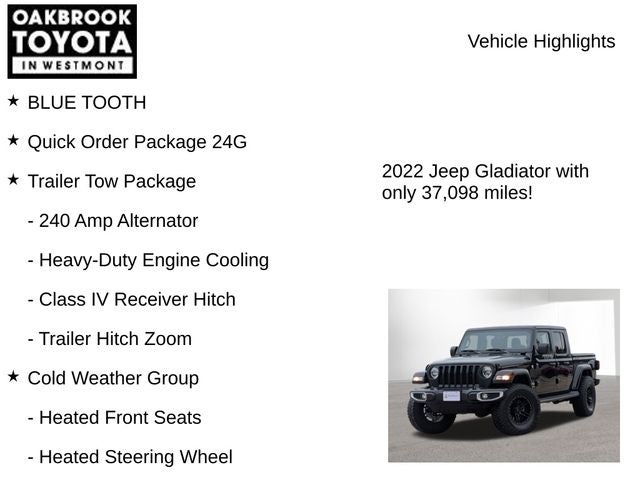 2022 Jeep Gladiator Overland