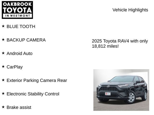 2025 Toyota RAV4 LE