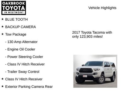 2017 Toyota TACOMA SR5 SR5 V6