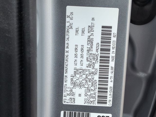 2026 Toyota Tacoma TRD Off-Road