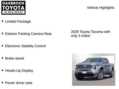 2026 Toyota Tacoma Limited