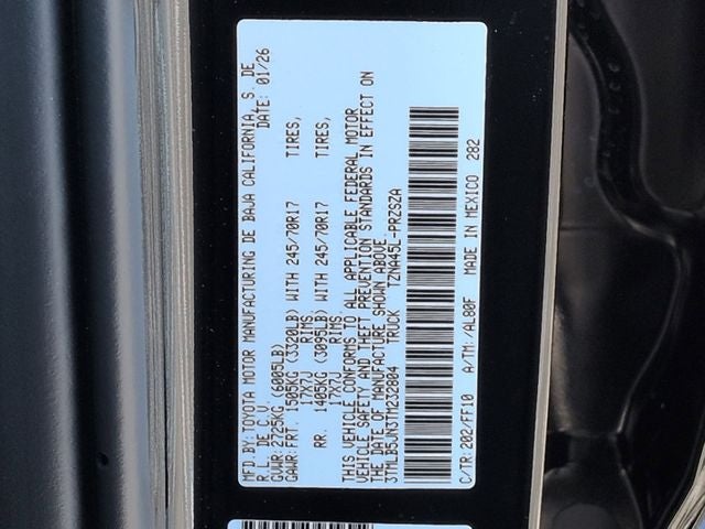 2026 Toyota Tacoma SR5