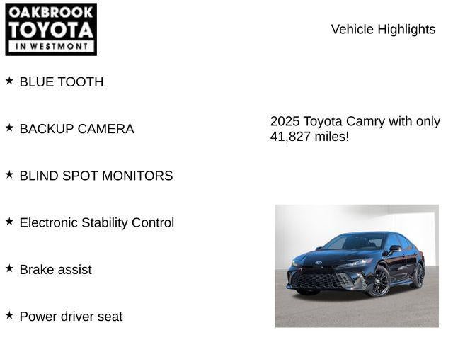 2025 Toyota CAMRY SE