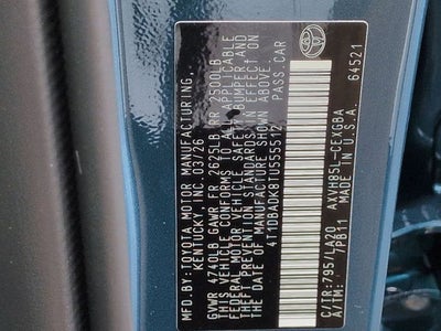 2026 Toyota Camry XLE