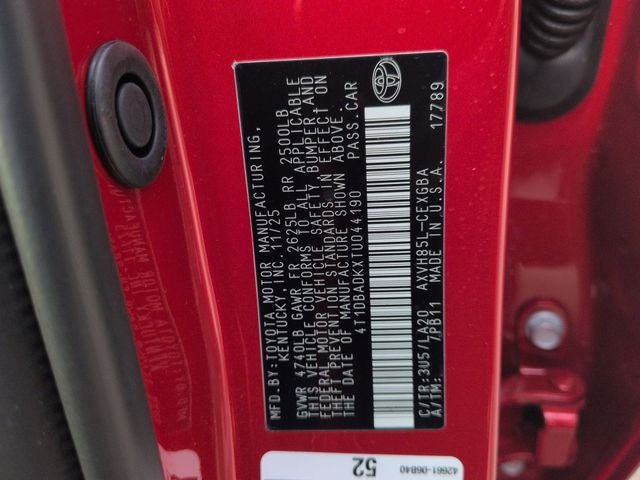 2026 Toyota Camry XLE