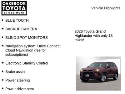 2026 Toyota GRAND HIGHLANDER HEV XLE