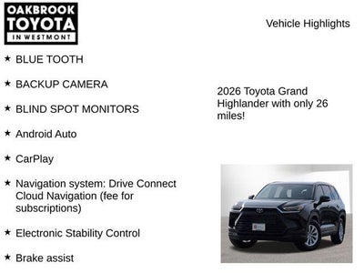 2026 Toyota GRAND HIGHLANDER HEV XLE