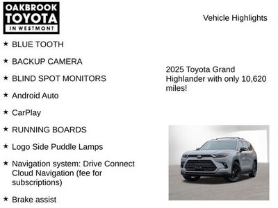 2025 Toyota GRAND HIGHLANDER HEV Nightshade Edition