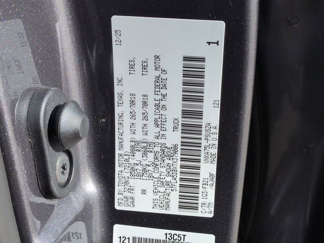 2026 Toyota Tundra SR5