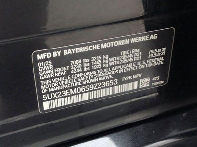 2025 BMW X7 xDrive40i