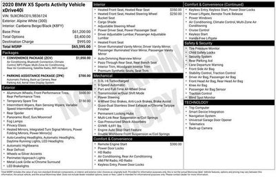2020 BMW X5 xDrive40i