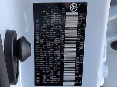 2026 Toyota COROLLA LE