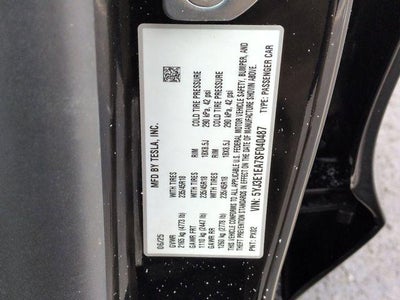 2025 Tesla Model 3 Long Range