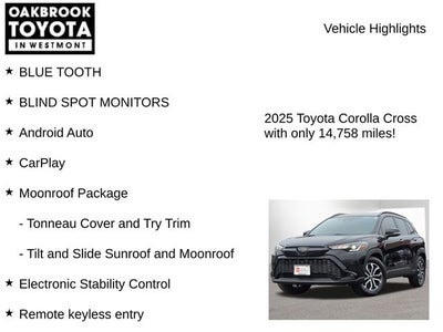 2025 Toyota COROLLA CROSS HV Hybrid SE
