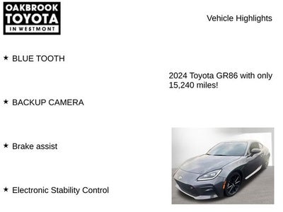 2024 Toyota GR86 PREMIUM Premium