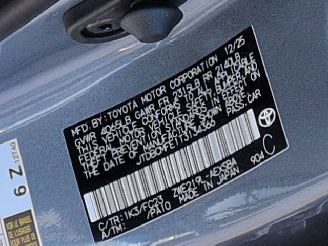 2026 Toyota Corolla Hybrid Hybrid SE