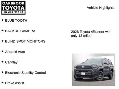 2026 Toyota 4RUNNER SR5