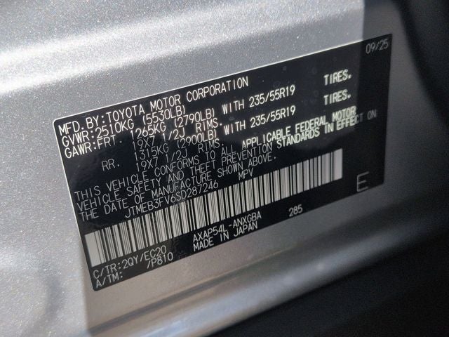 2025 Toyota RAV4 Plug-in Hybrid XSE