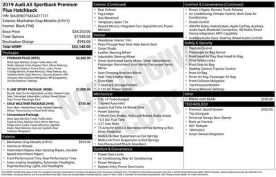 2019 Audi A5 Premium Plus quattro