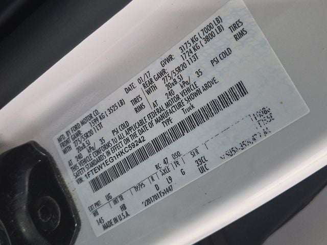 2017 Ford F-150 Lariat