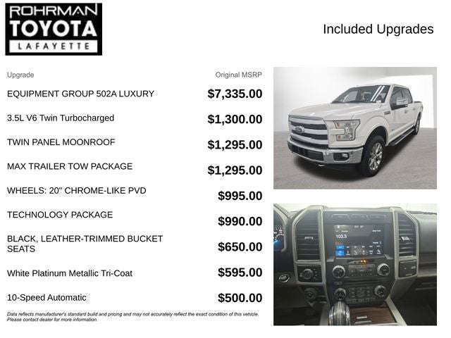 2017 Ford F-150 Lariat