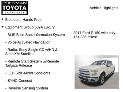 2017 Ford F-150 Lariat