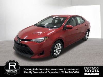 2017 Toyota COROLLA LE