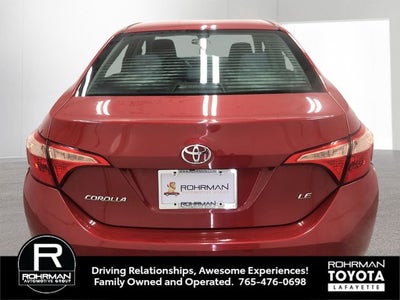 2017 Toyota COROLLA LE