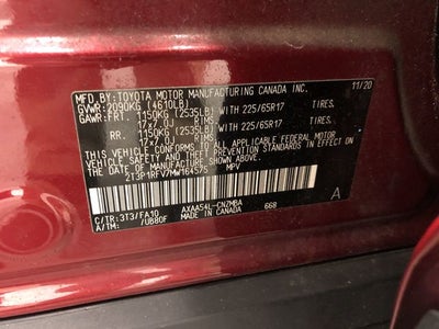 2021 Toyota RAV4 XLE