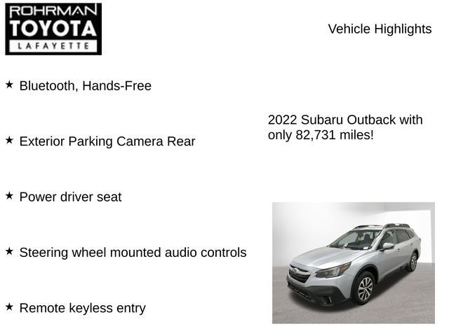 2022 Subaru Outback Premium