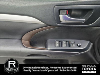 2017 Toyota HIGHLANDER XLE