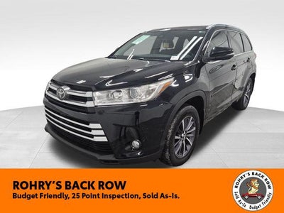 2017 Toyota HIGHLANDER XLE