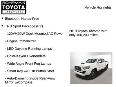 2019 Toyota TACOMA TRD SPORT TRD Sport V6