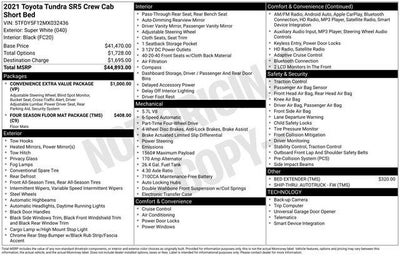 2021 Toyota TUNDRA 4X4 SR5