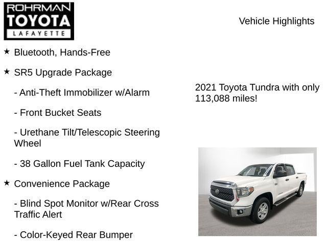 2021 Toyota TUNDRA 4X4 SR5