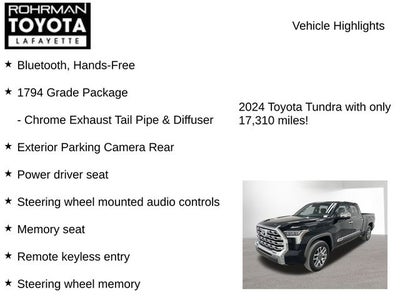 2024 Toyota Tundra 1794