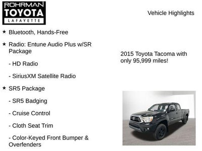 2015 Toyota TACOMA 4X4 Base V6