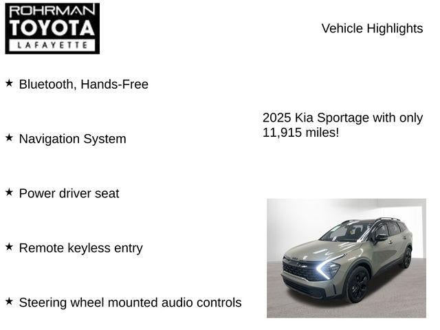 2025 Kia Sportage X-Line