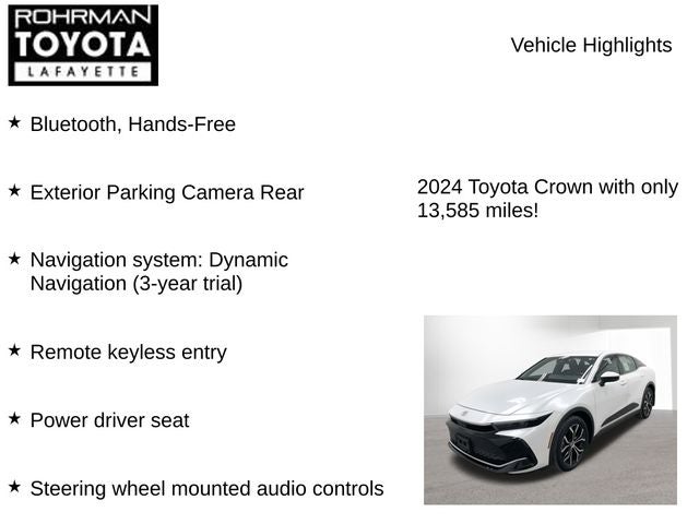 2024 Toyota CROWN XLE