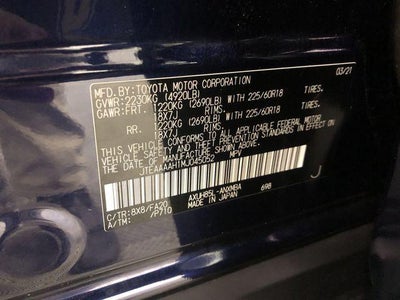 2021 Toyota Venza LE LE