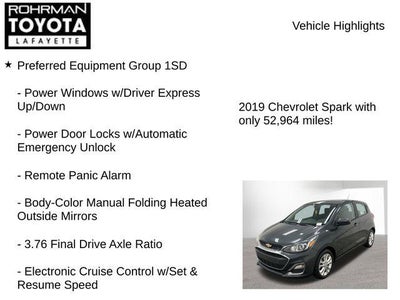 2019 Chevrolet Spark 1LT