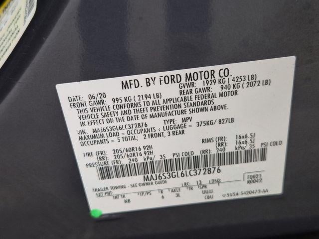 2020 Ford Ecosport SE